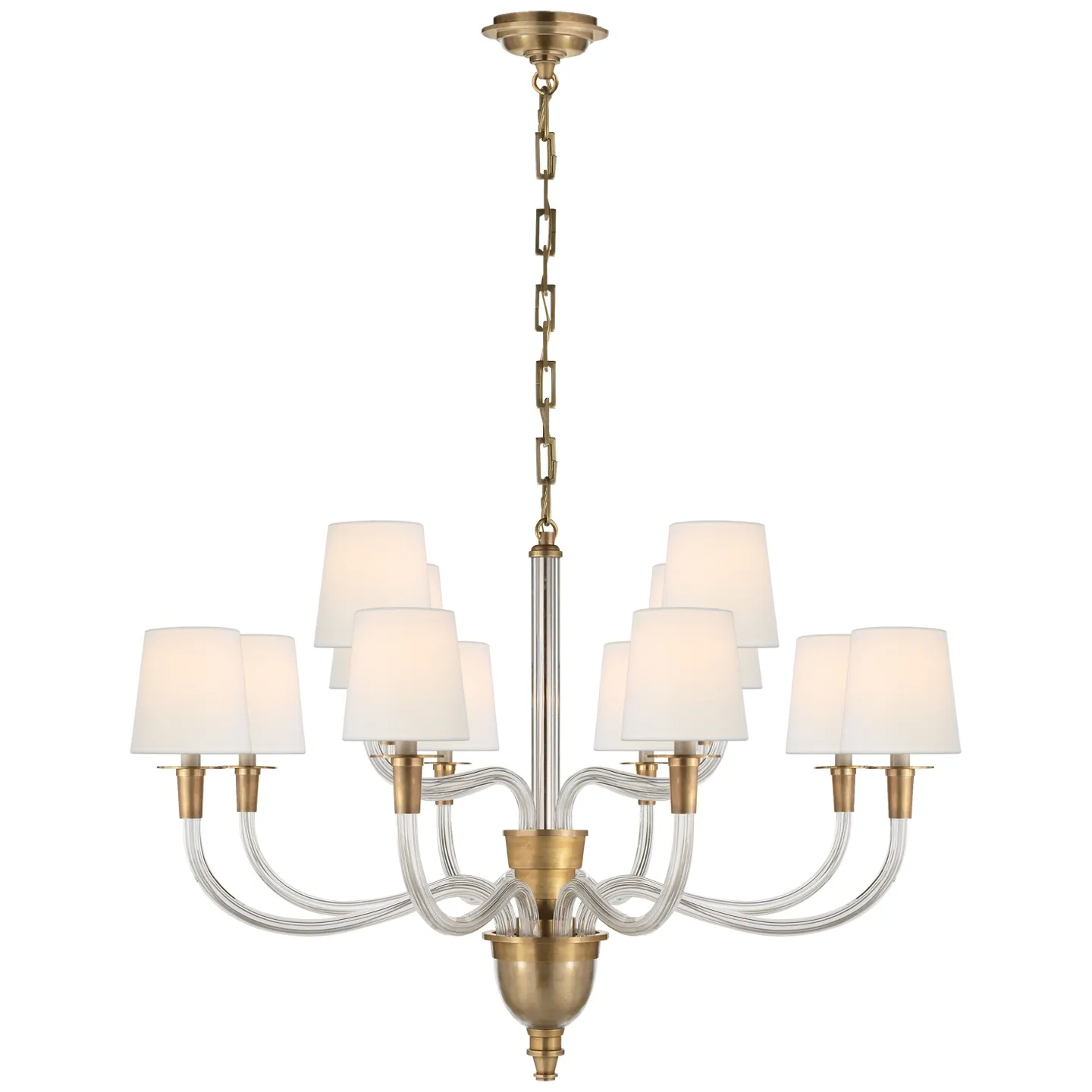 Vivian Lrg 2-Tier Chandelier