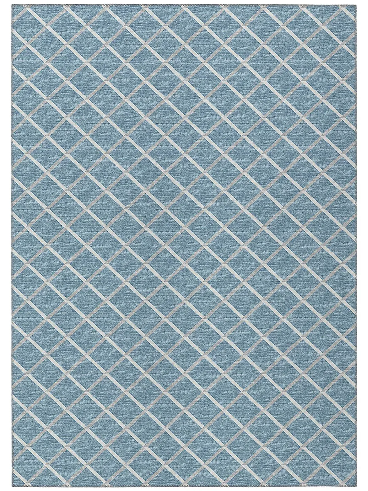 York YO1 Sky Blue 3' x 5' Rug