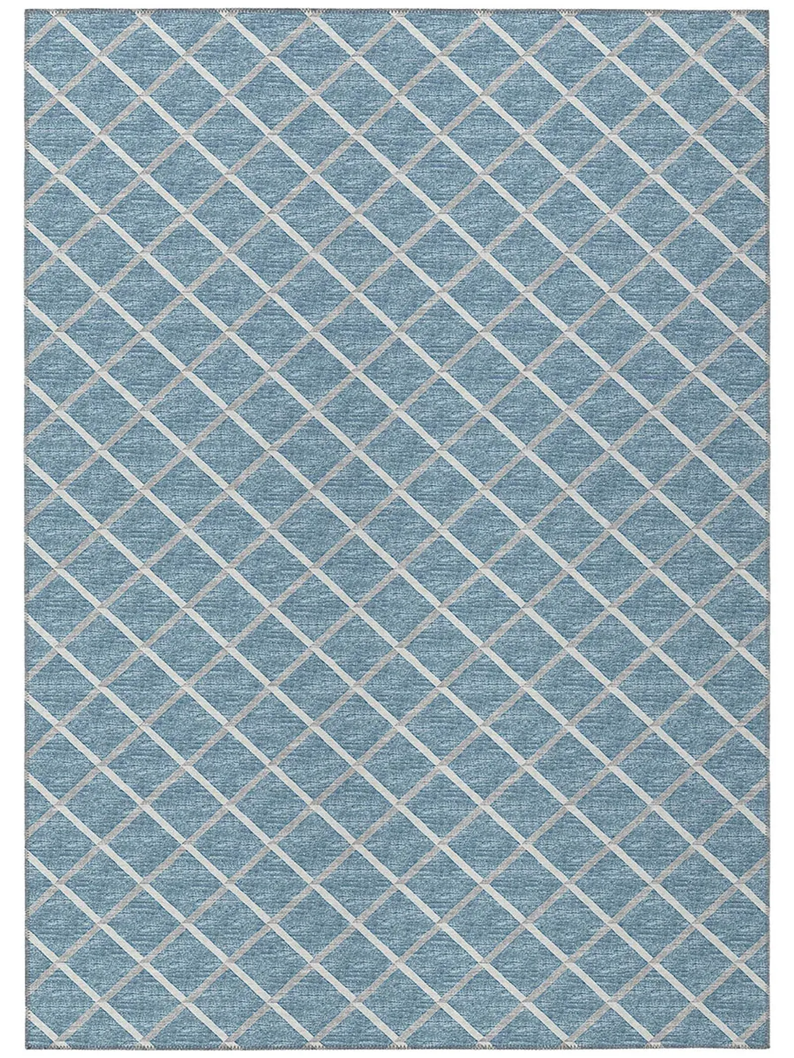 York YO1 Sky Blue 3' x 5' Rug