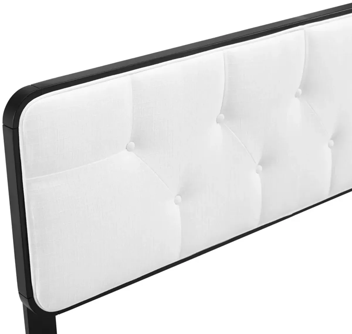 Modway - Collins Tufted Twin Fabric and Wood Headboard