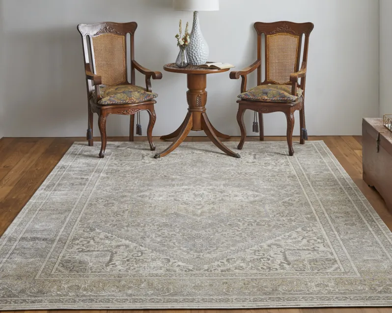 Celene 39KXF Tan/Brown/Ivory 5' x 7'6" Rug