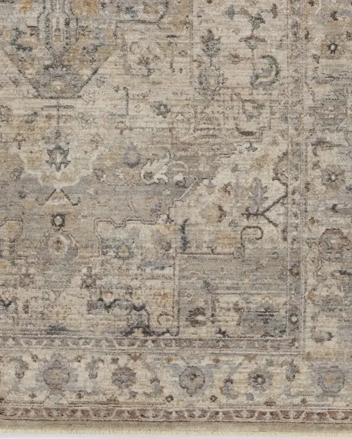 Terra Starling Tan/Taupe 3' x 12' Runner Rug