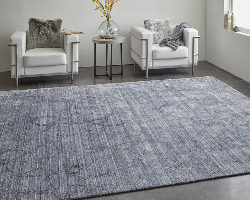 Whitton 8892F Gray/Blue 2' x 3' Rug