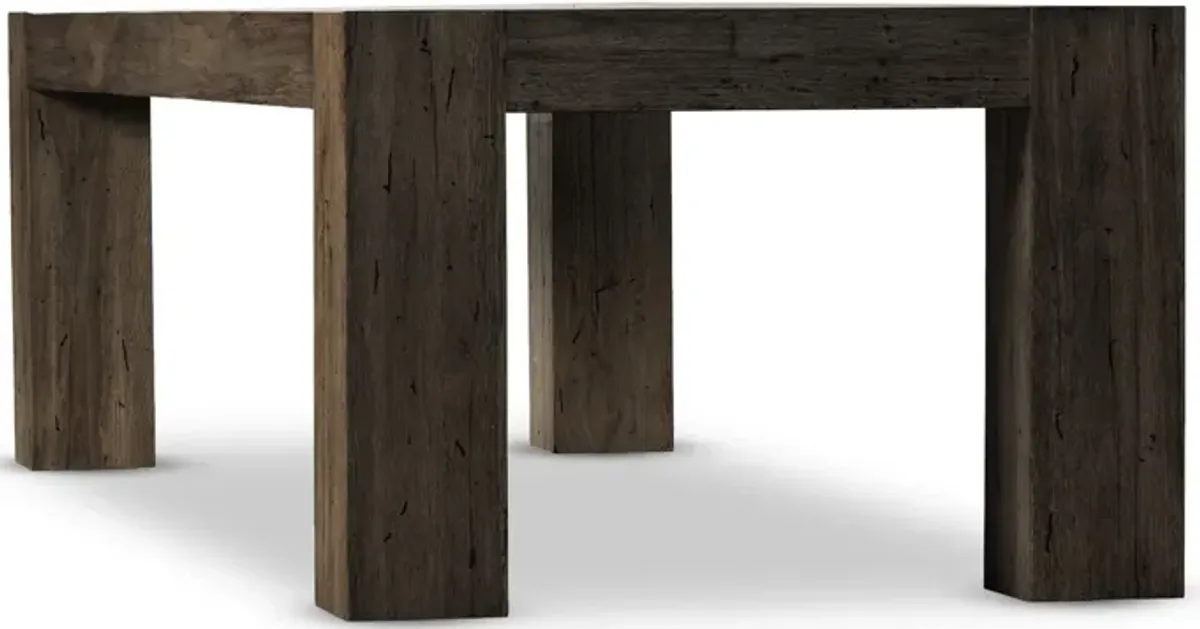 Abaso Dining Table in Dark Brown