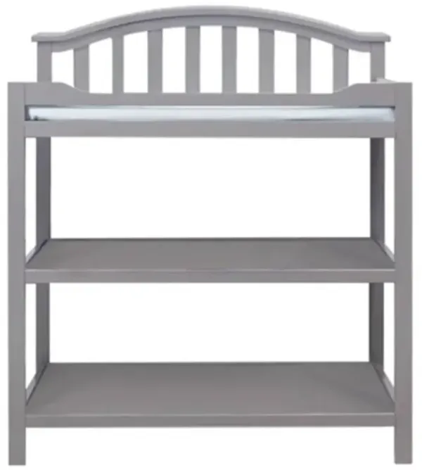 Wood Style Baby & Toddler Changing Station with Changing Pad Included