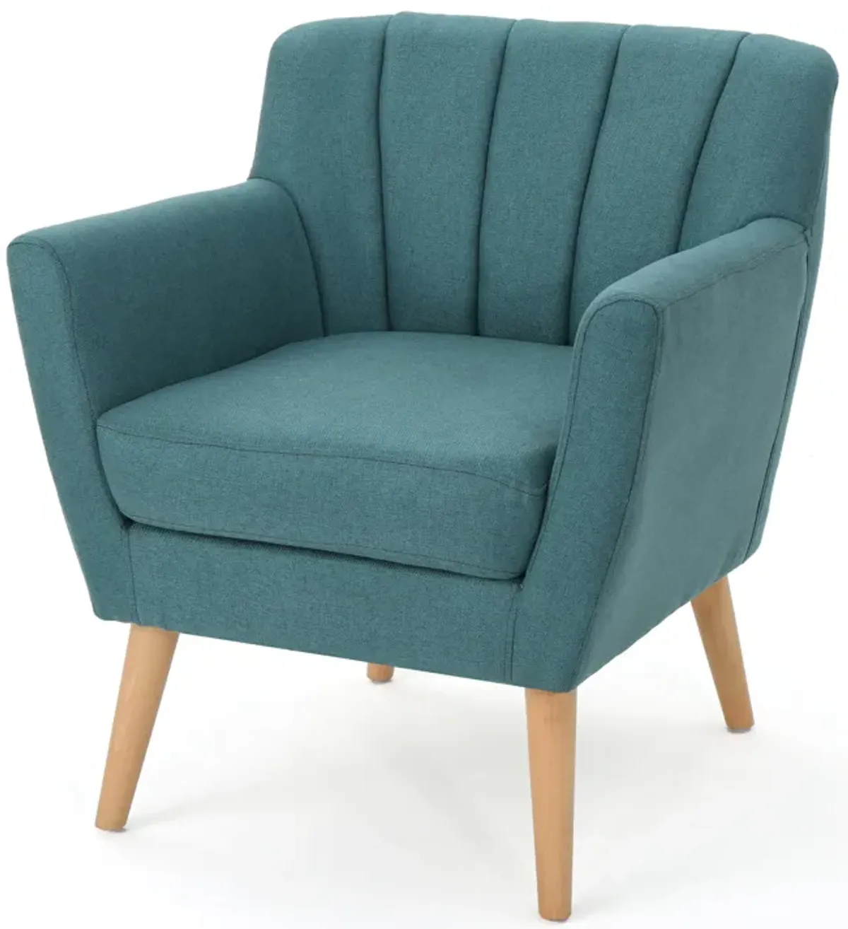 Merax Mid-Century Modern Fabric Home Club Chair