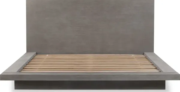 Melbourne Full-Size Panel Bed in Mineral