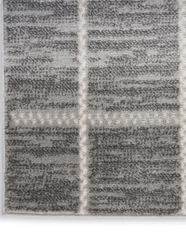 Serenity Home SRH05 Gray/Ivory 5'3" x 7'3" Rug