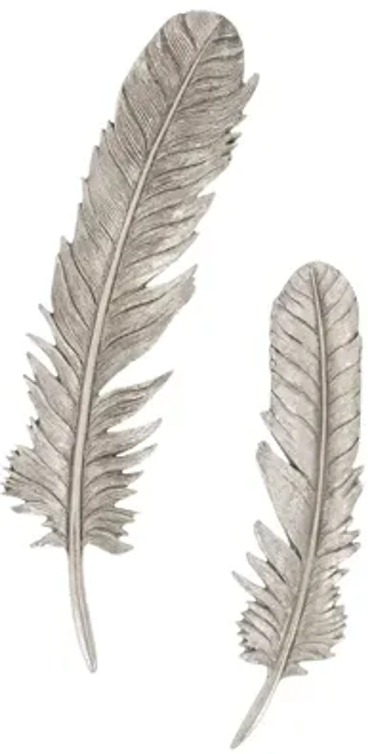 Feathers Wall Art Set of 2