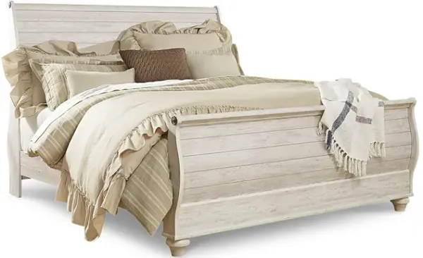 Willowton King Sleigh Bed