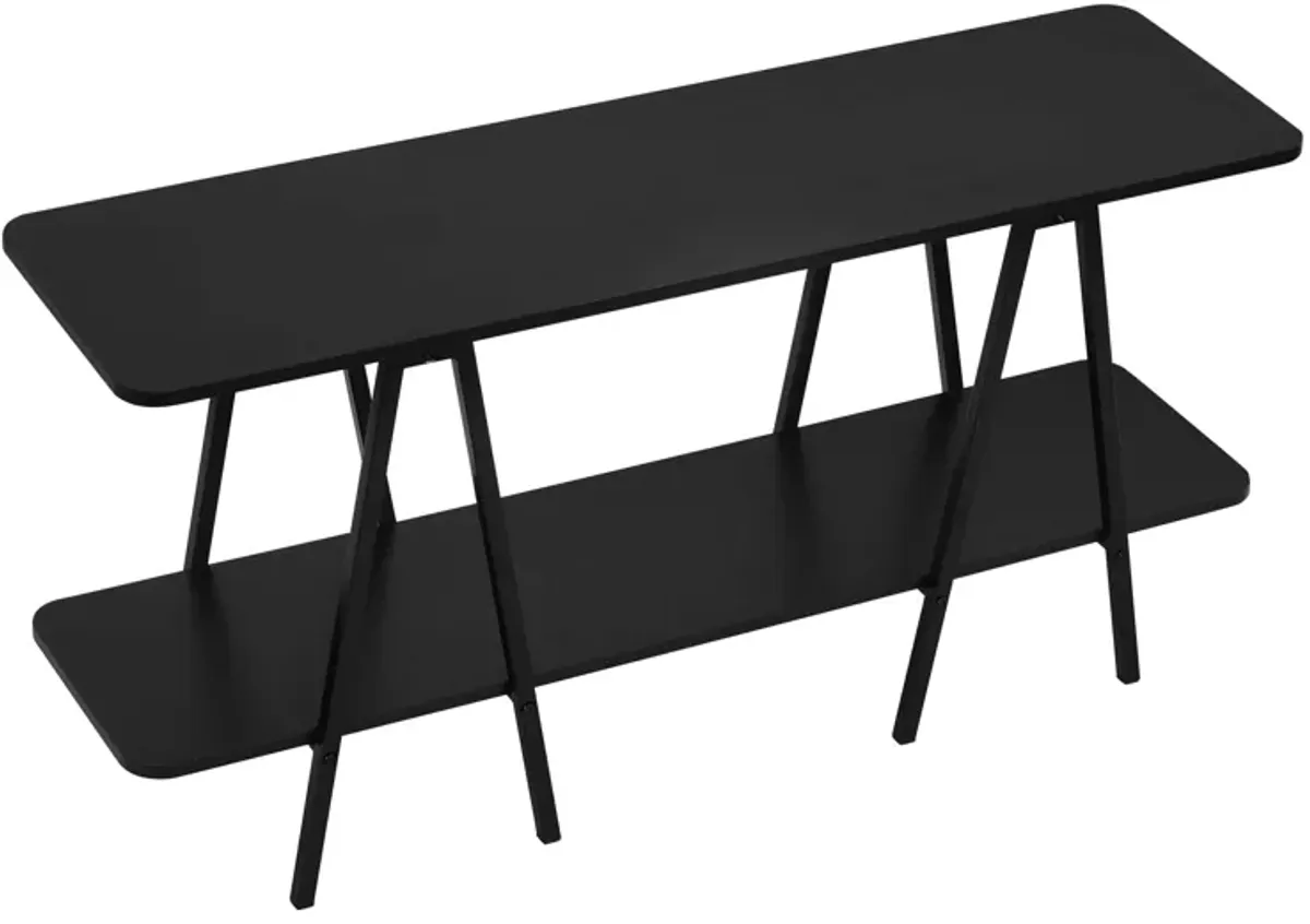 Celine Black Console Table