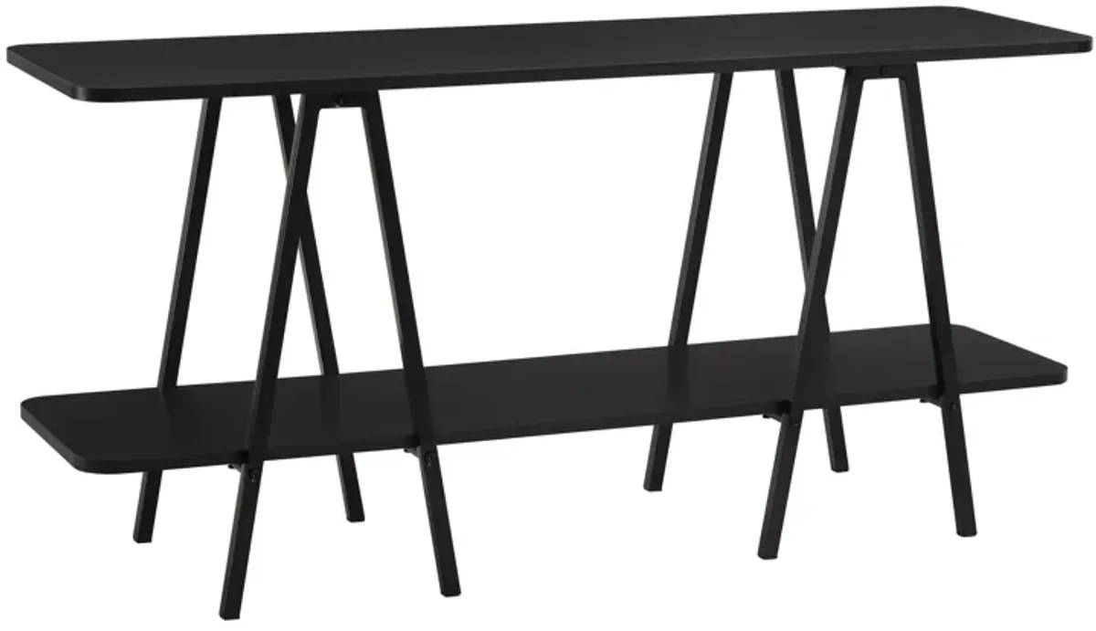 Celine Black Console Table