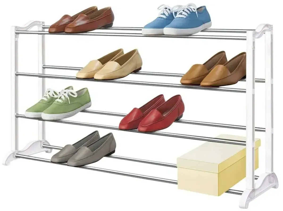 Hivvago 4 Tier Shoe Rack   Holds up to 20 Pair of Shoes