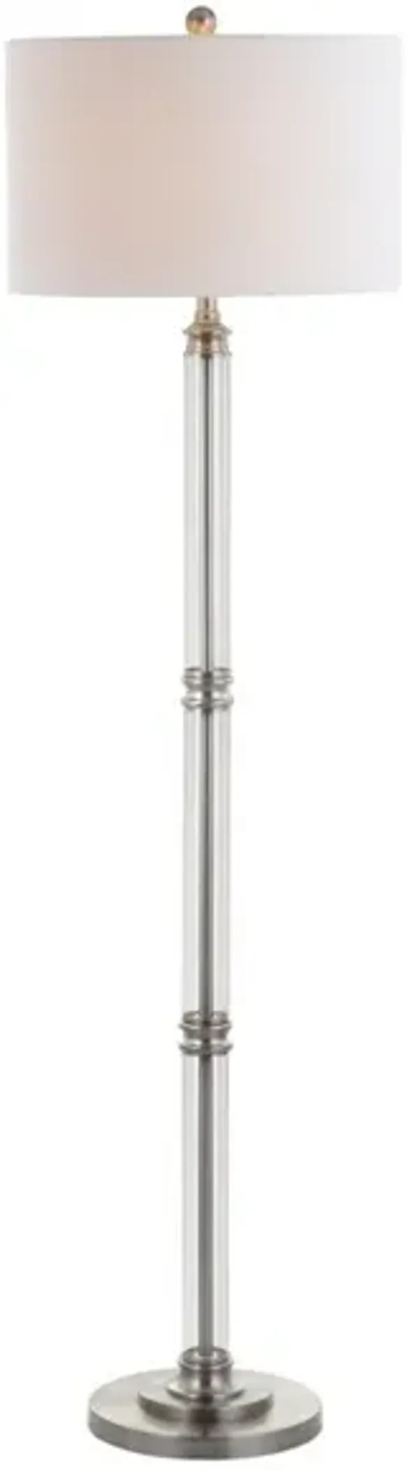 Ralph Metal/Glass Floor Lamp