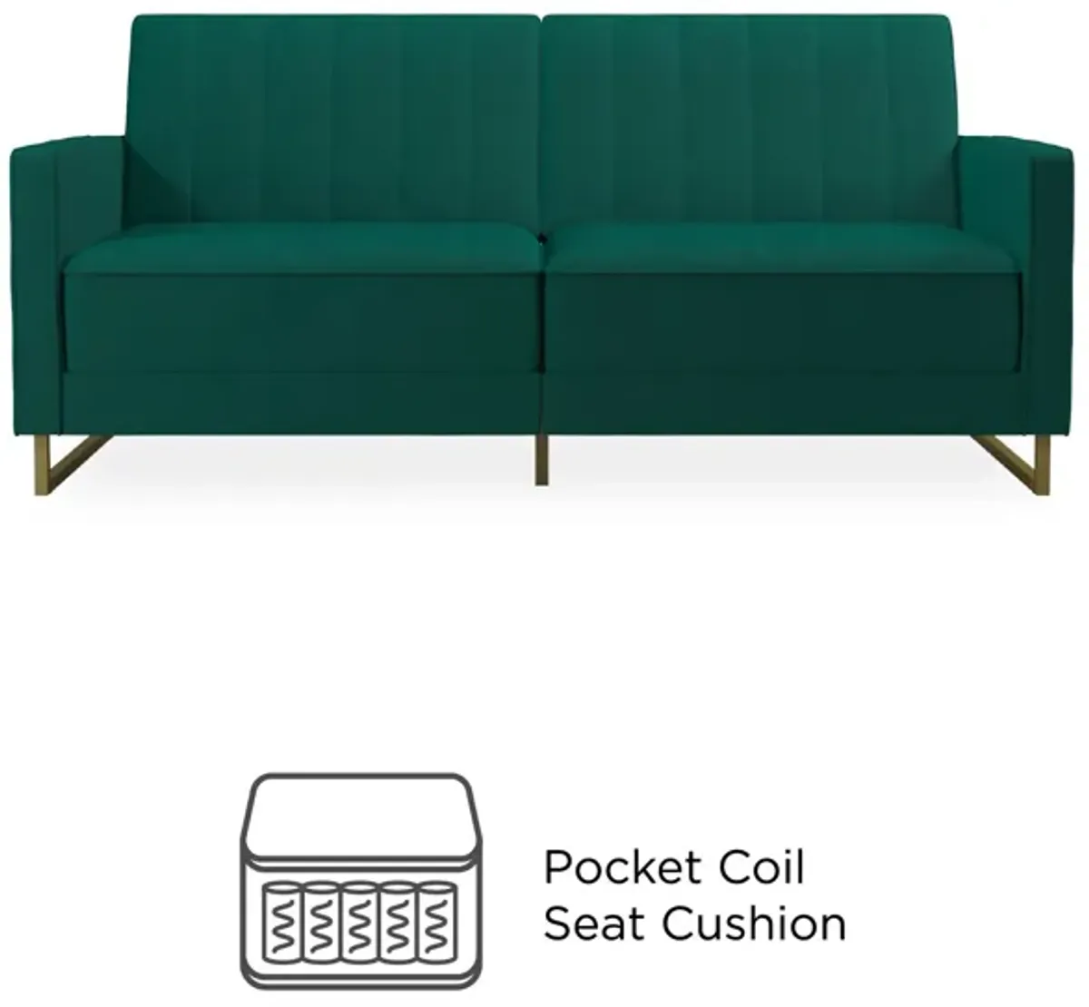 Skylar Coil Futon