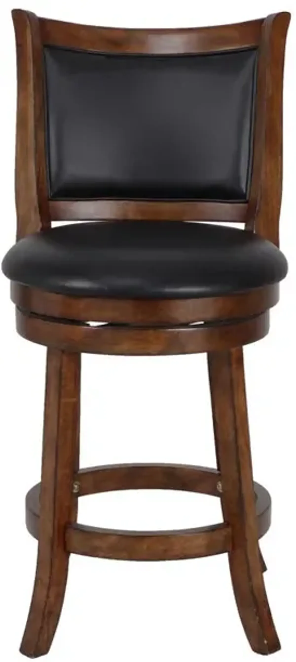 New Classic Furniture Furniture Bristol 24 Solid Wood Counter Stool in Brown