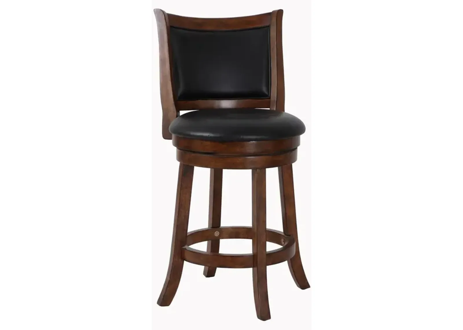 New Classic Furniture Furniture Bristol 24 Solid Wood Counter Stool in Brown