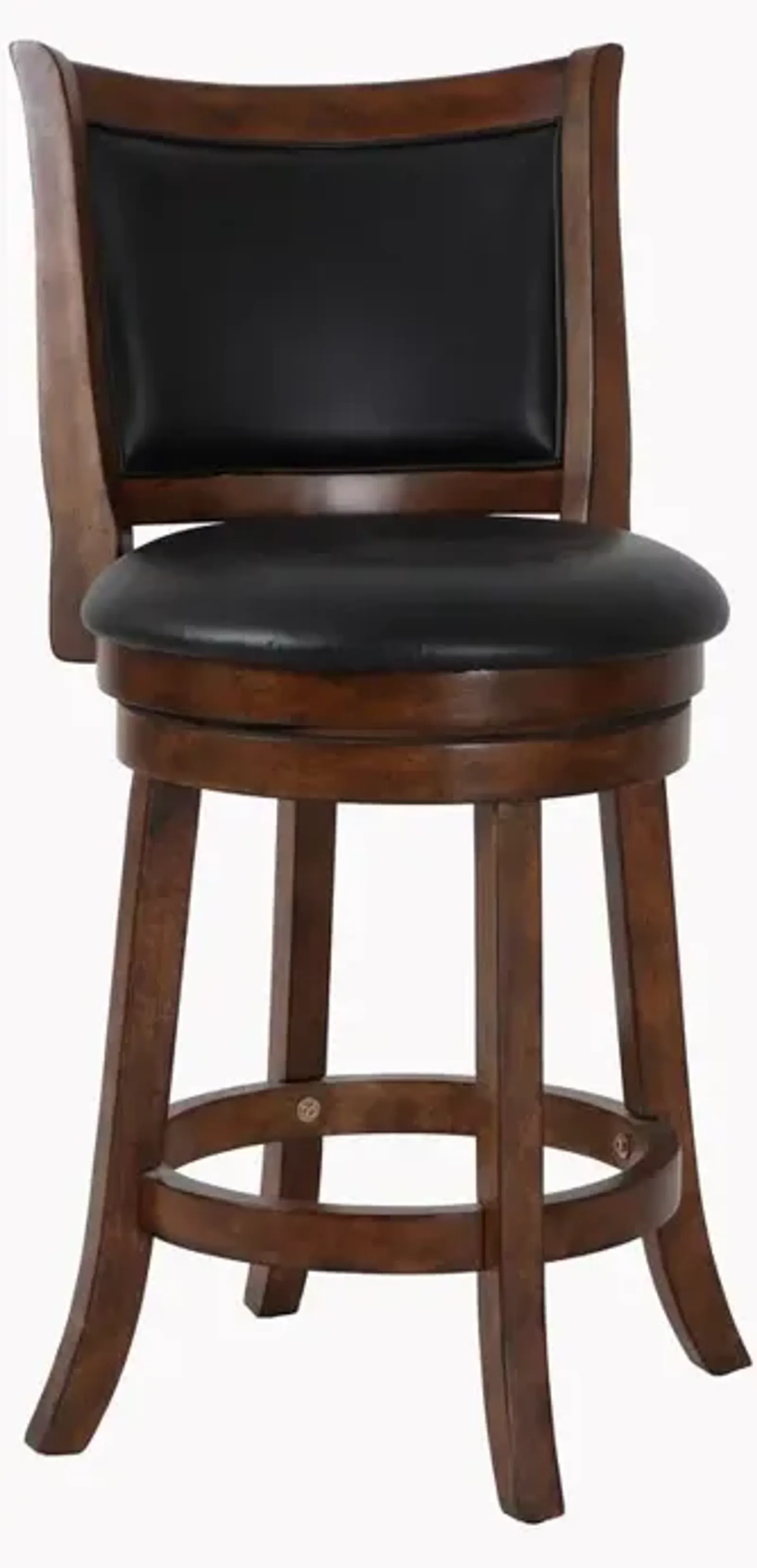 New Classic Furniture Furniture Bristol 24 Solid Wood Counter Stool in Brown