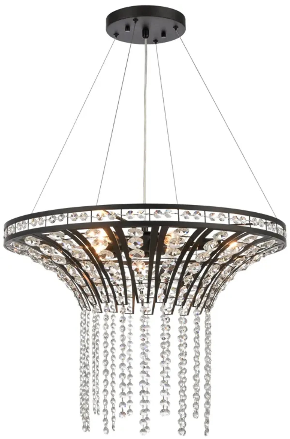 Fantania 24'' Wide 6-Light Chandelier