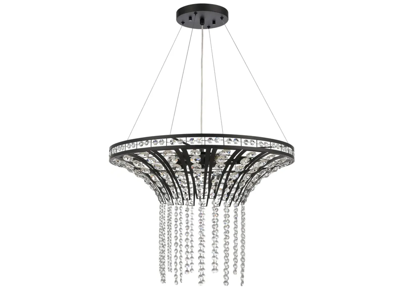 Fantania 24'' Wide 6-Light Chandelier