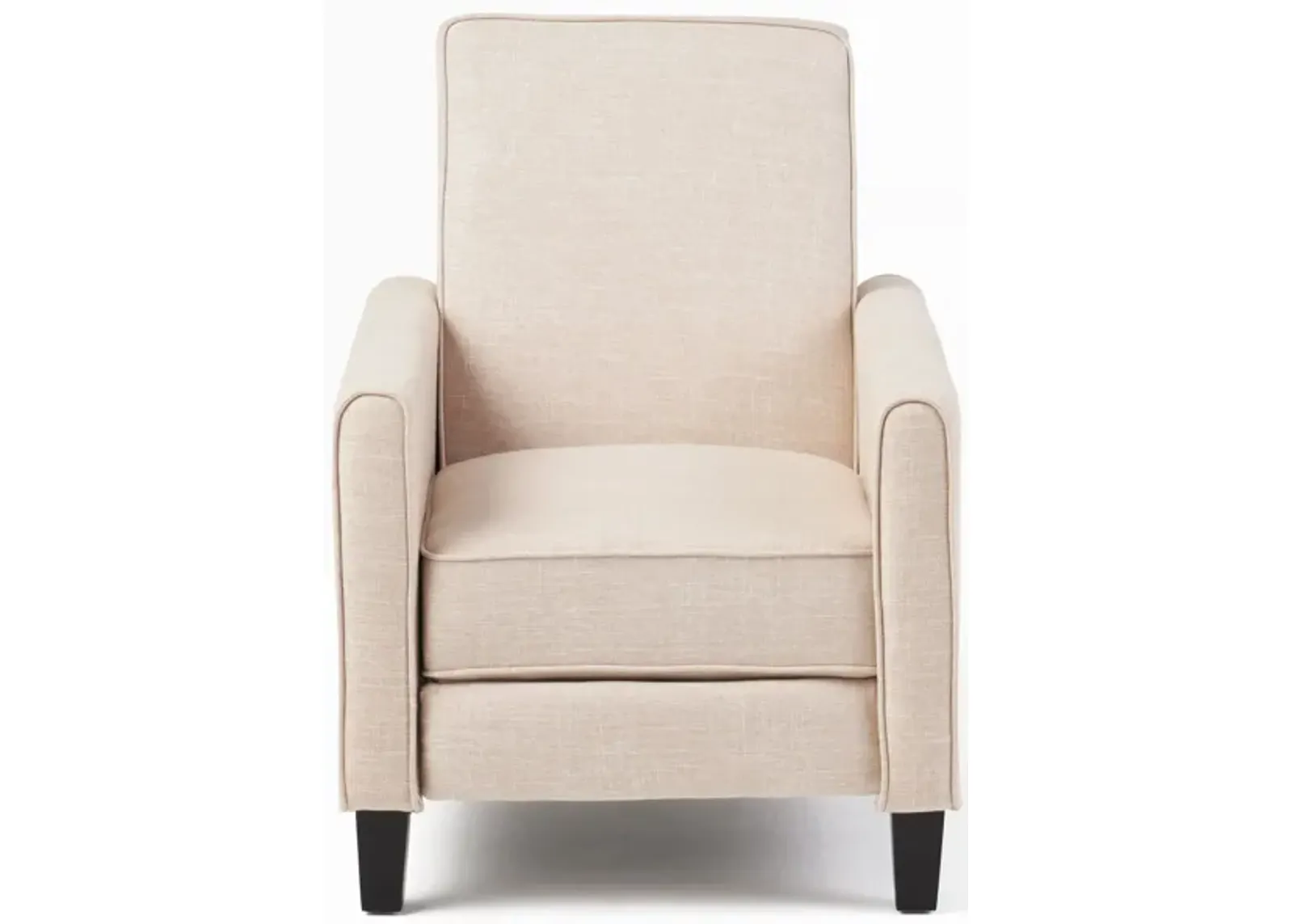 Merax Linen Fabric Manual Recliner Chair