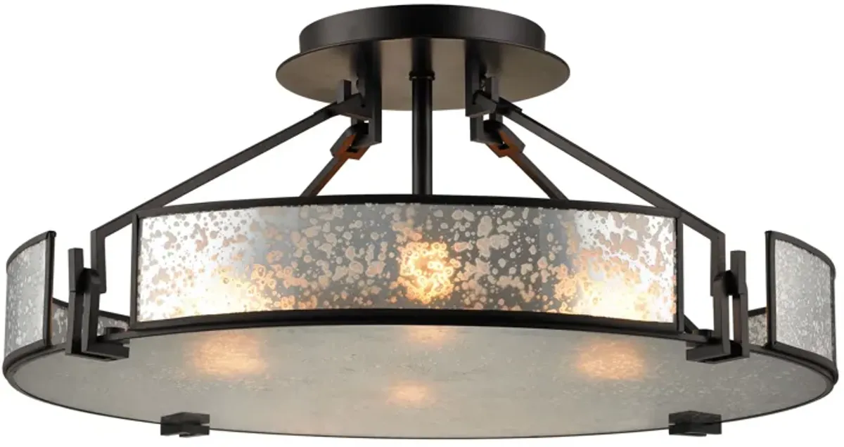 Lindhurst 21'' Wide 4-Light Semi Flush Mount