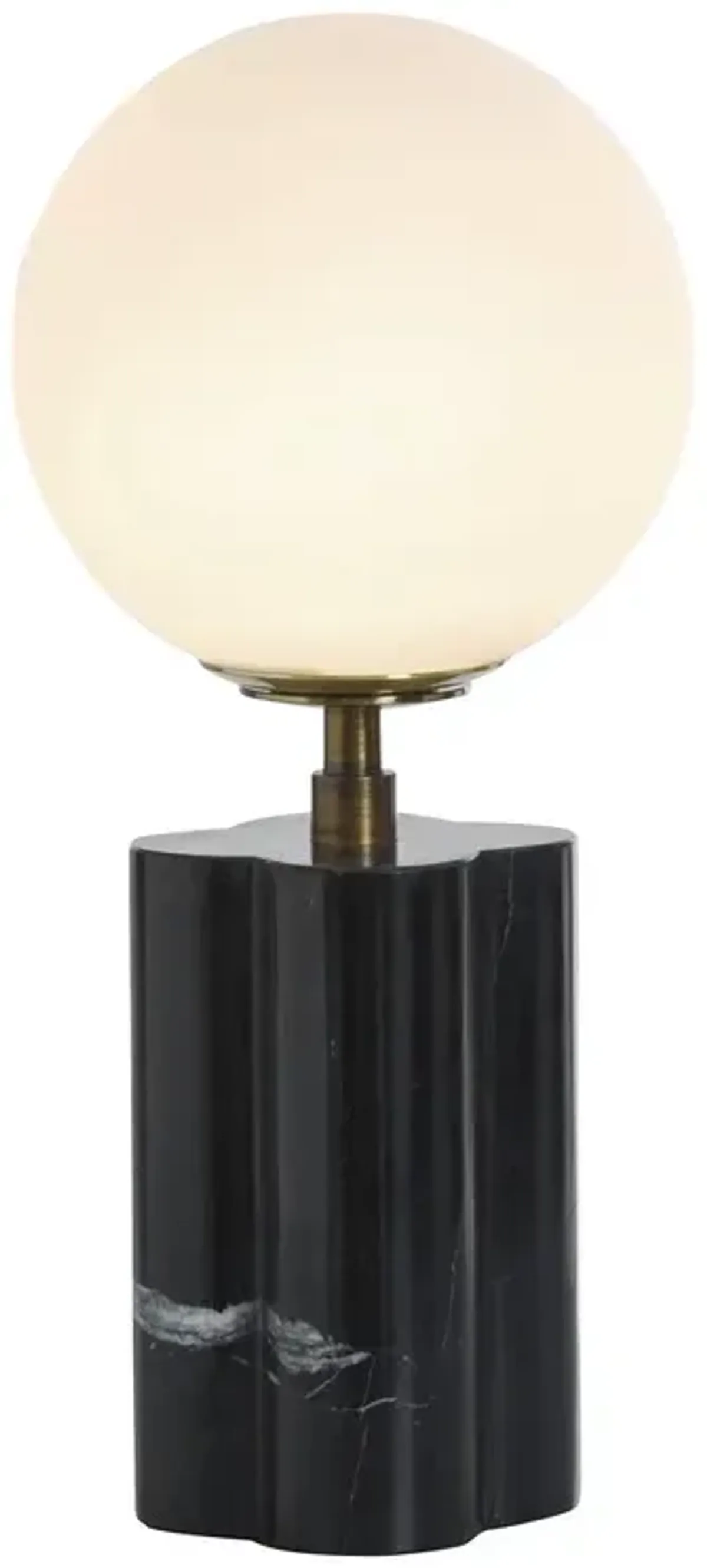 The Orion Marble Globe Lamp