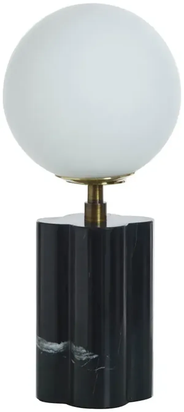 The Orion Marble Globe Lamp