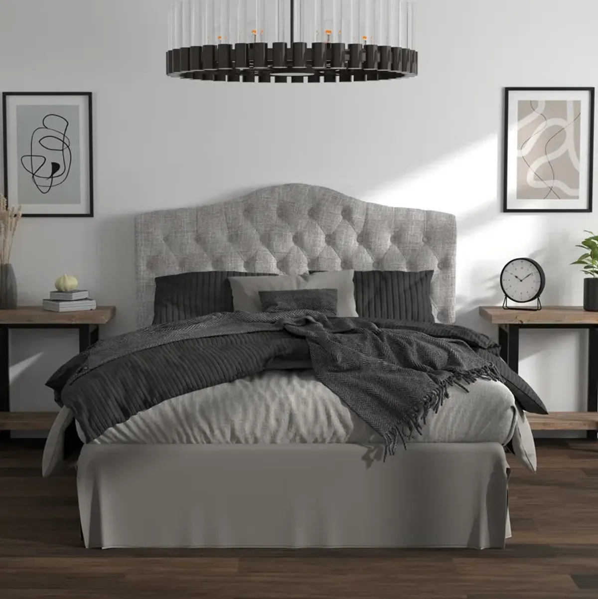 Grenada Adjustable Tufted Headboard