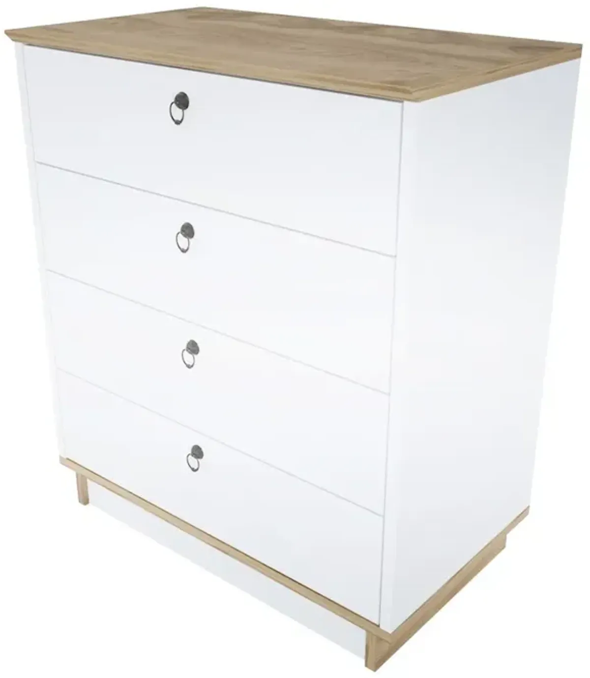 Decorotika Sahra Dresser White Oud Oak