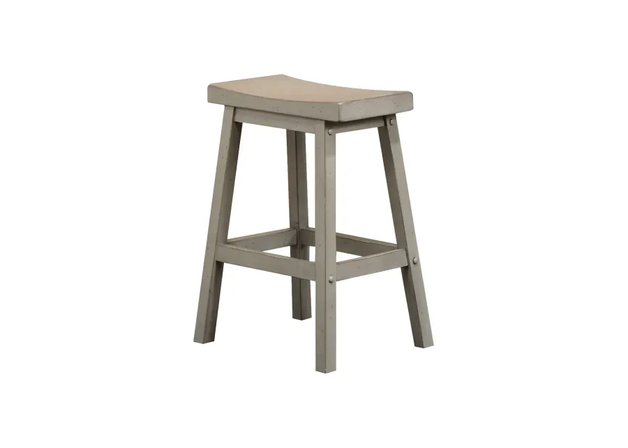 Carmel Saddle Barstool (Set of 2)