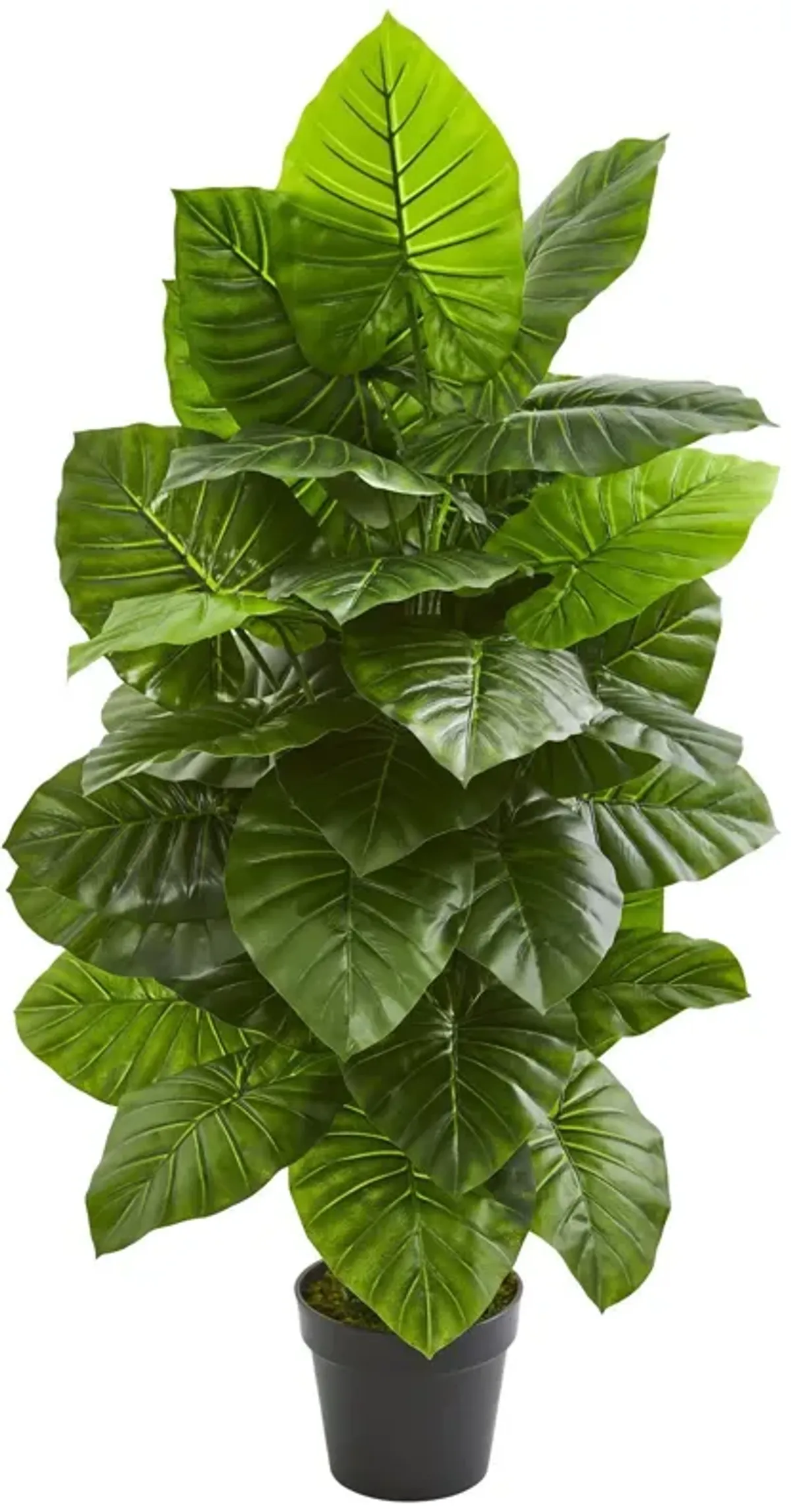 Nearly Natural 4-in Taro Artificial Plant