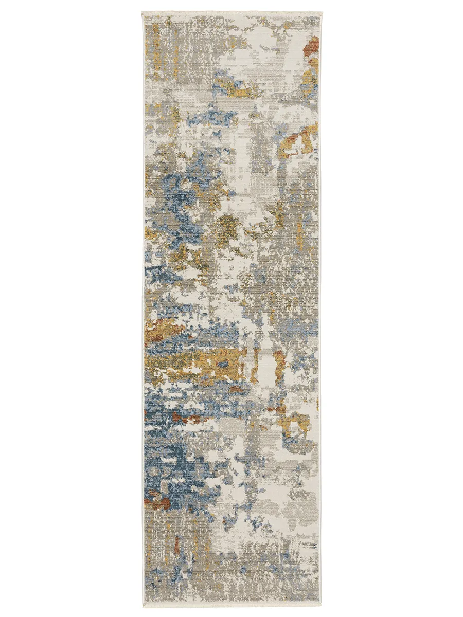 Bauer 2'3" x 7'6" Beige Rug