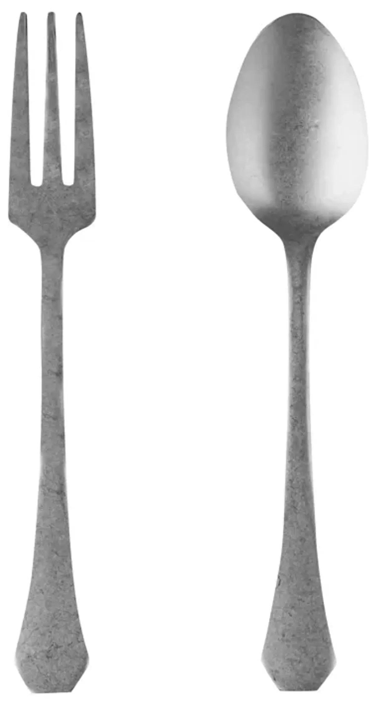 Moretto 2-Piece Serving Set in Pewter