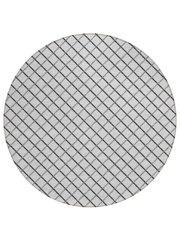 York YO1 Gray 4' Rug