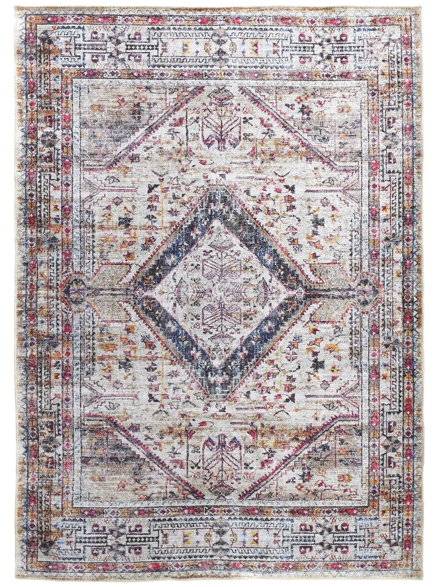 Percy 39AMF Ivory/Red/Pink 9'2" x 12' Rug