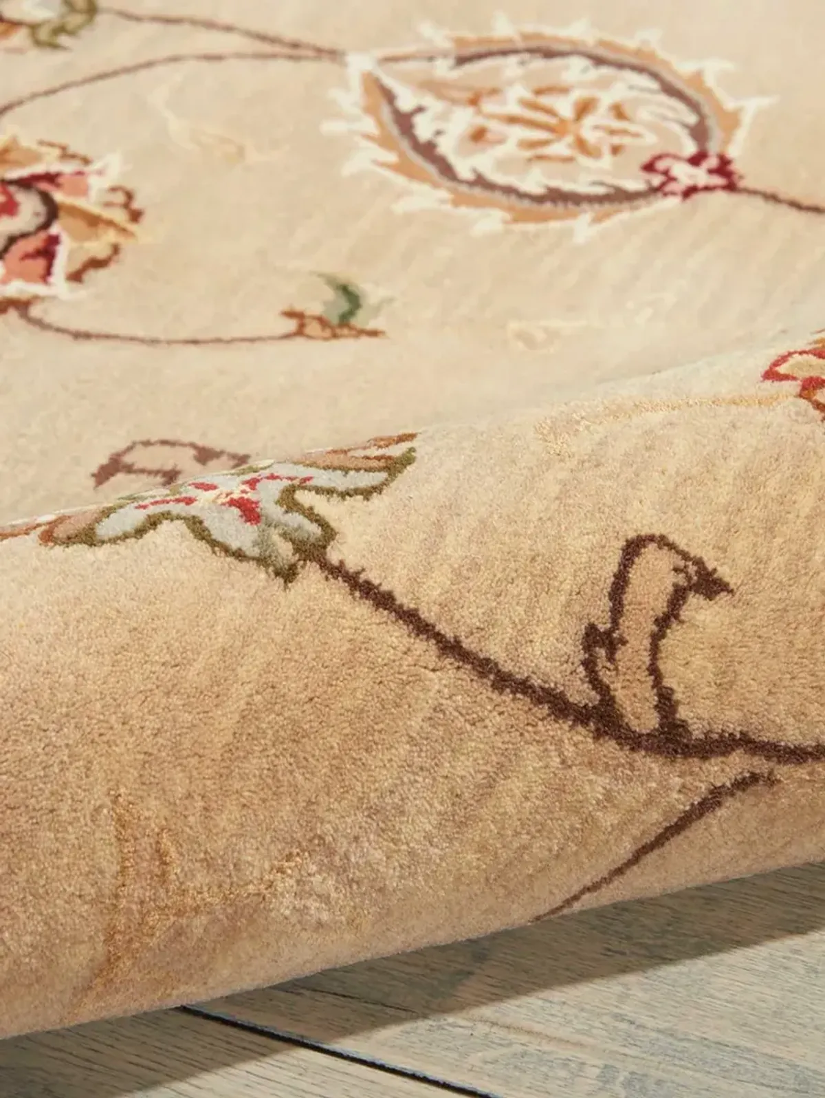 Nourison 2000 2360 Beige 2'6" x 12' Rug