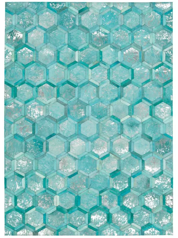 City Chic MA100 Turquoise 5'3" x 7'5" Rug