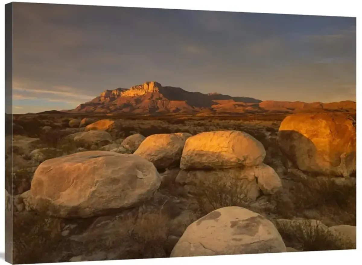 El Capitan, Guadalupe Mountains National Park, Texas-Canvas Art-40x30