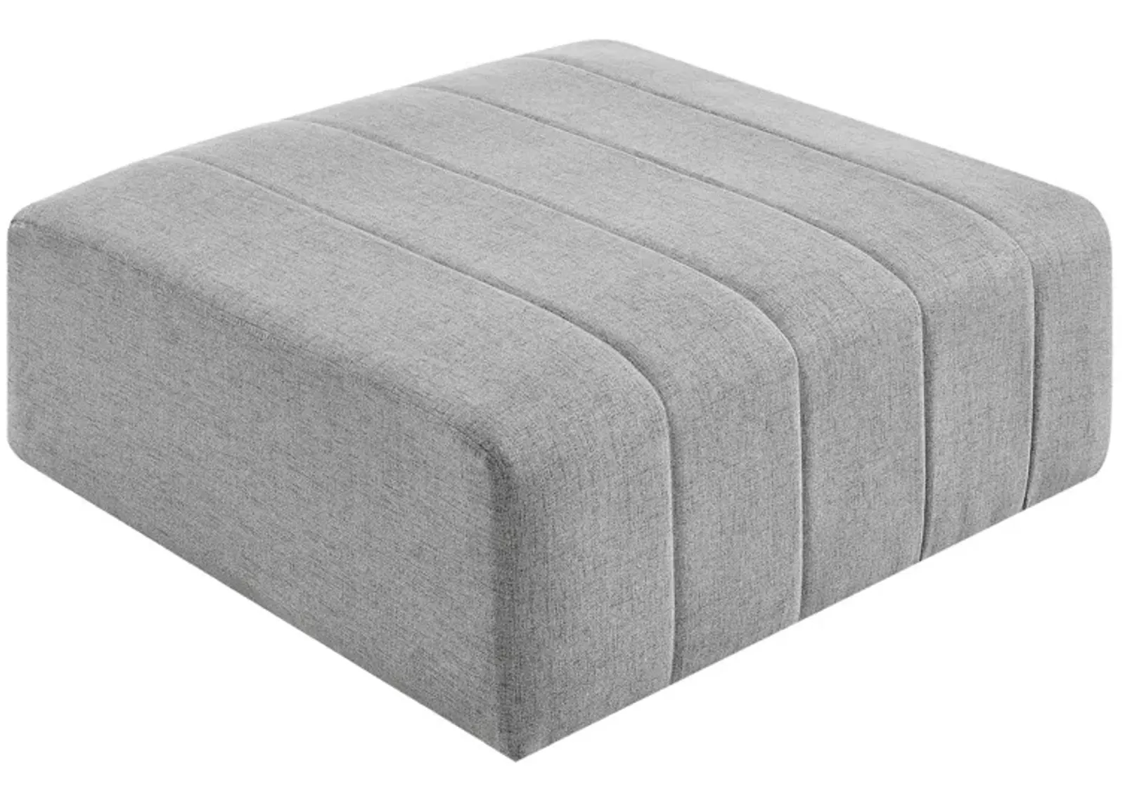 Bartlett Upholstered Fabric Ottoman