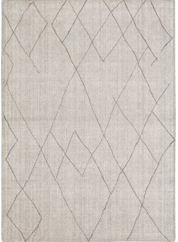 Tangier Tribal Diamond Silver 2' X 8' Rug