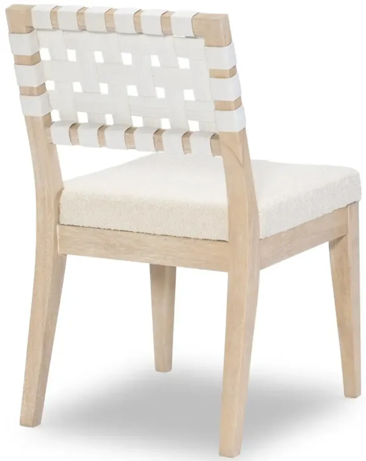 Biscayne Woven Strap Back Side Chair