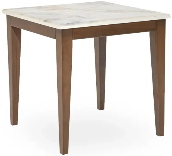 Michael Amini Balboa End Table - Warm Walnut