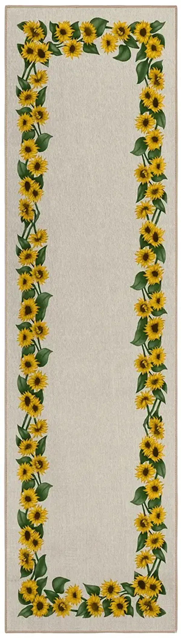 Kendall KE17 Beige 2'3" x 7'6" Rug