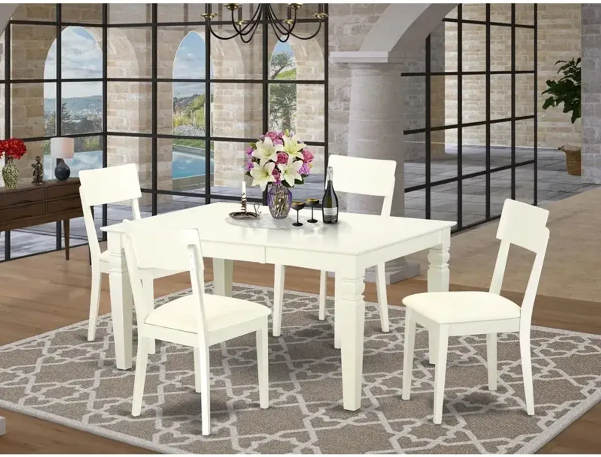 Dining Room Set Linen White