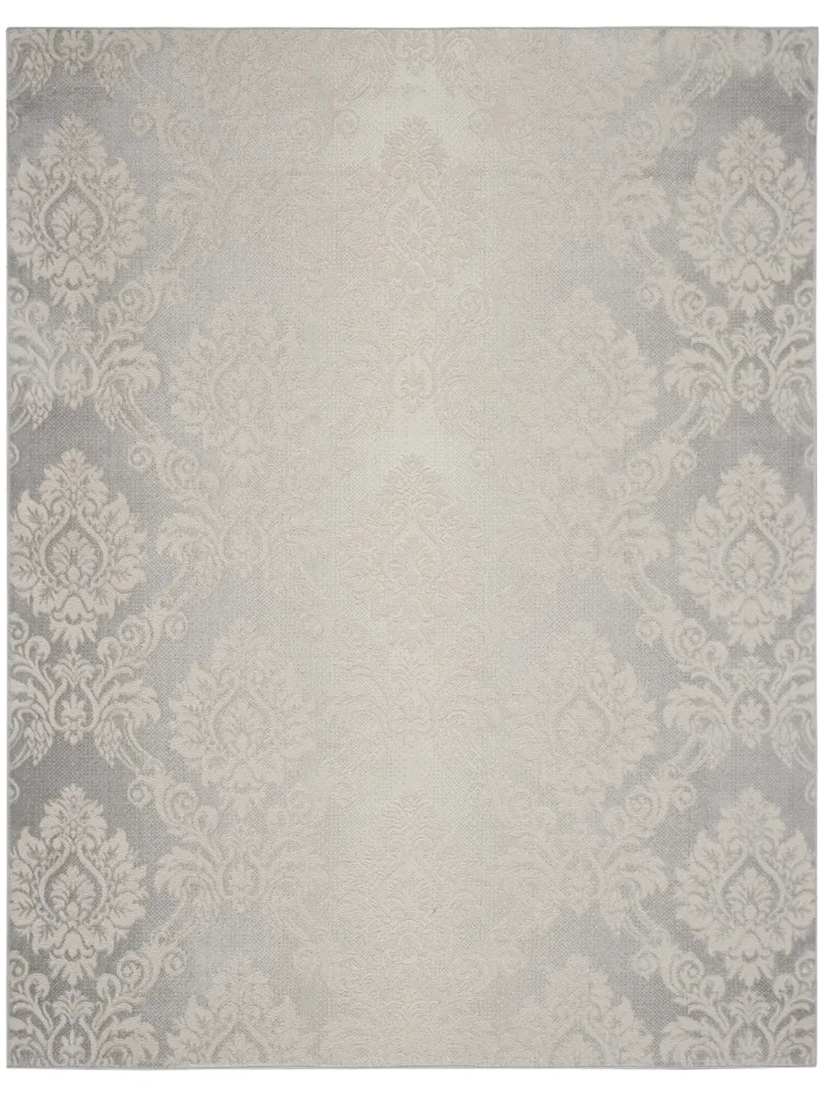 Elation ETN03 Ivory/Gray 7'10" x 9'10" Rug