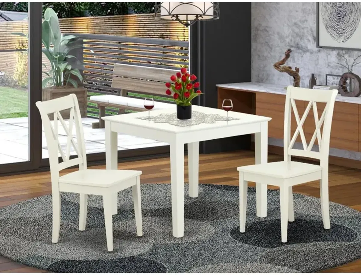 Dining Room Set Linen White