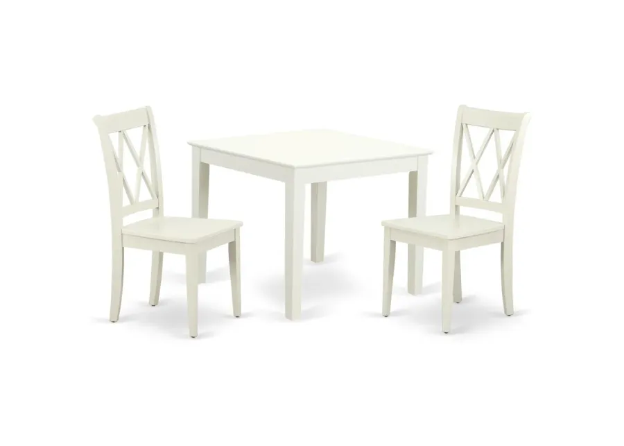 Dining Room Set Linen White