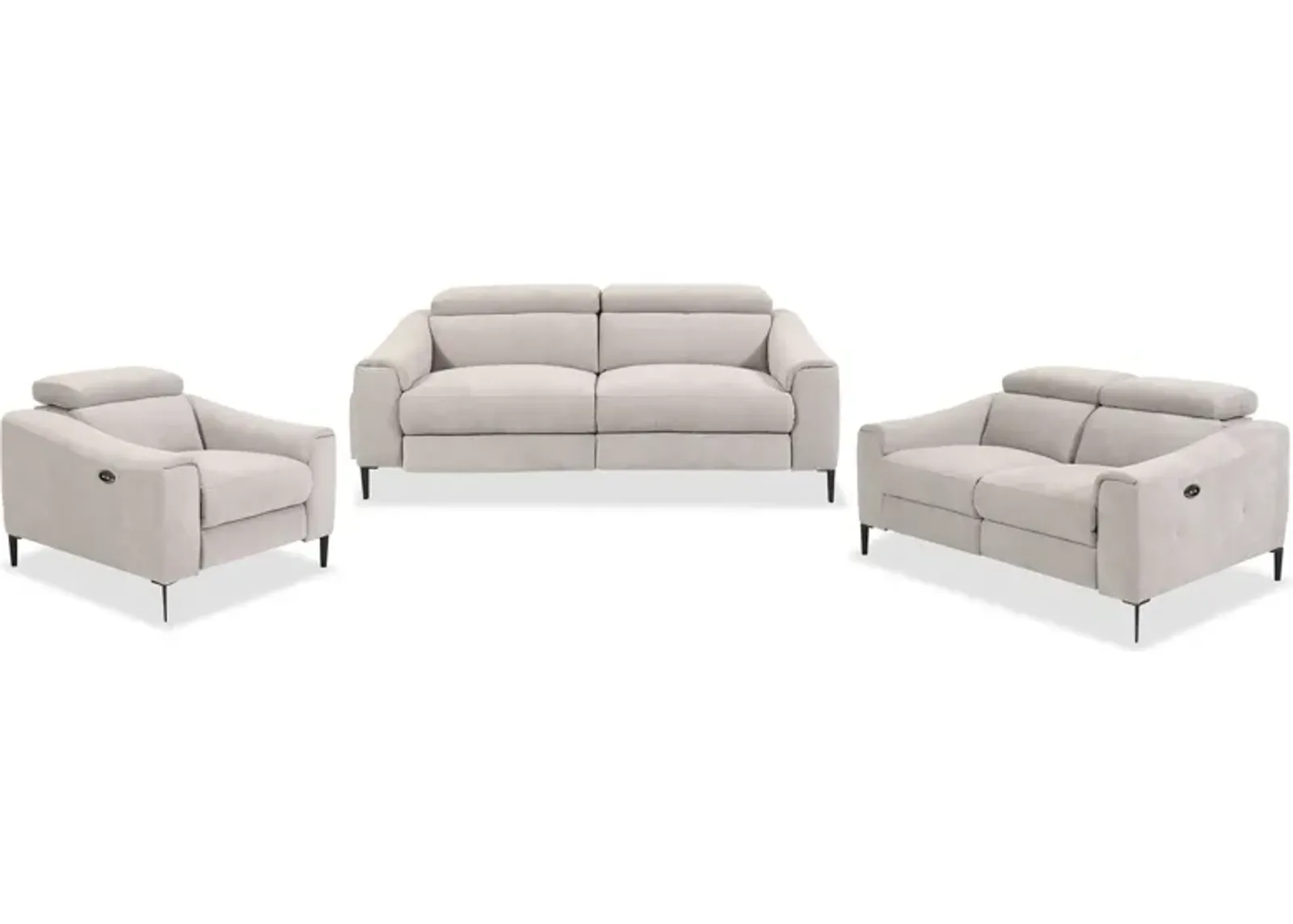 Flint 3 Piece Living Set