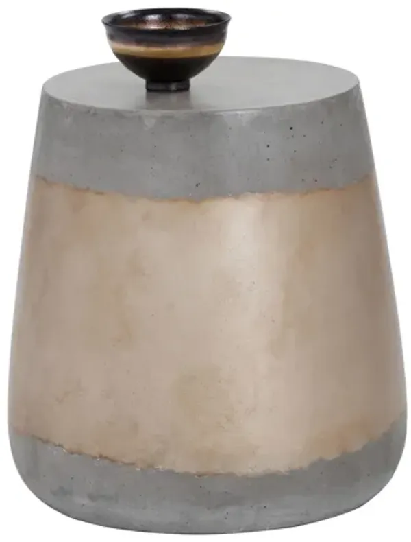 Aries Gold End Table